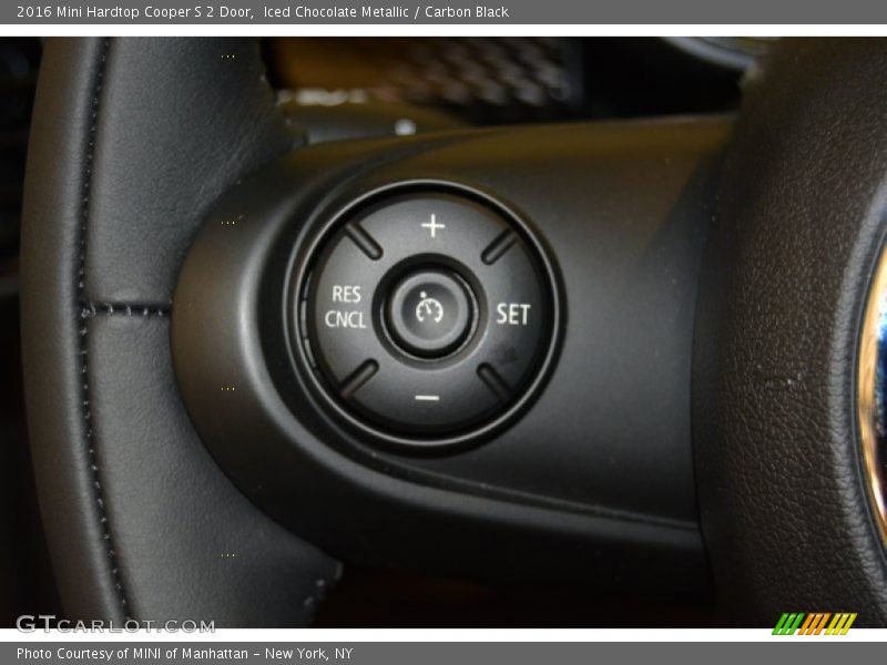 Iced Chocolate Metallic / Carbon Black 2016 Mini Hardtop Cooper S 2 Door