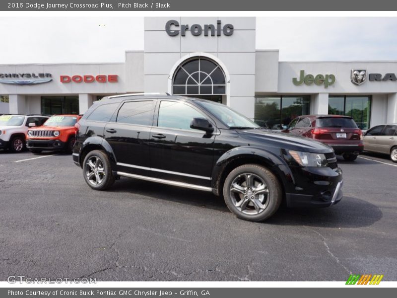 Pitch Black / Black 2016 Dodge Journey Crossroad Plus