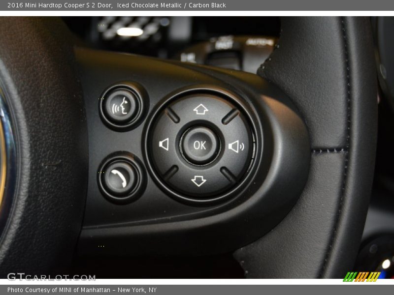 Iced Chocolate Metallic / Carbon Black 2016 Mini Hardtop Cooper S 2 Door