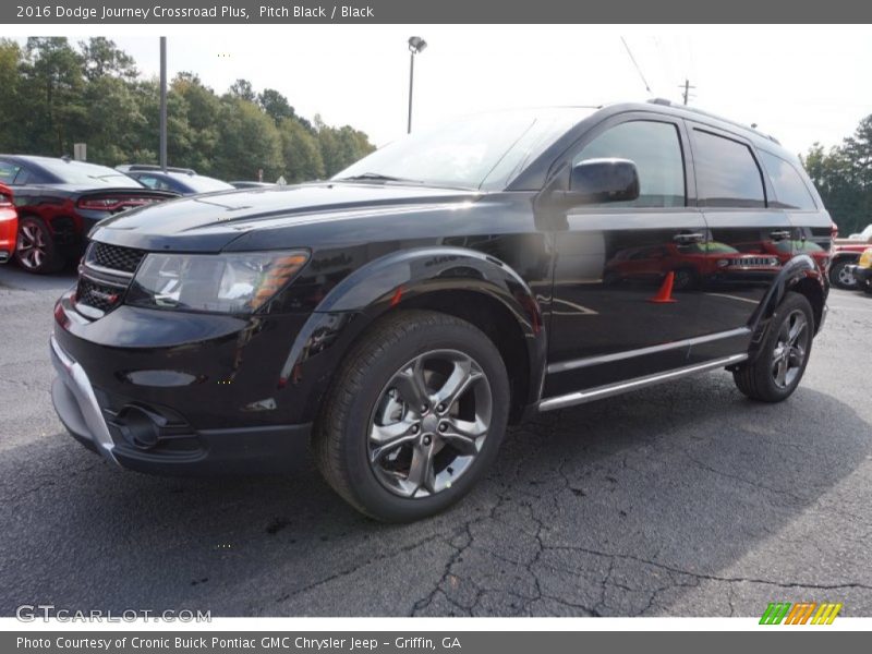 Pitch Black / Black 2016 Dodge Journey Crossroad Plus