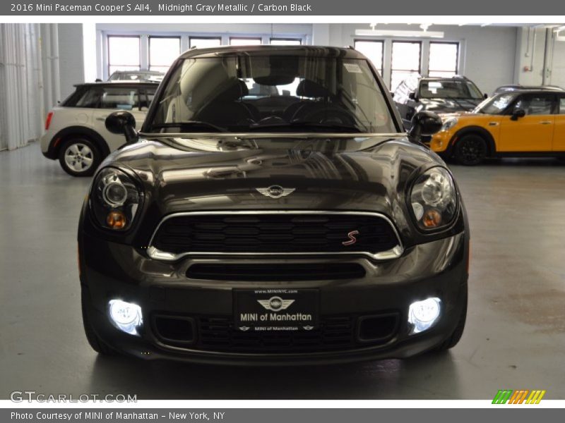 Midnight Gray Metallic / Carbon Black 2016 Mini Paceman Cooper S All4