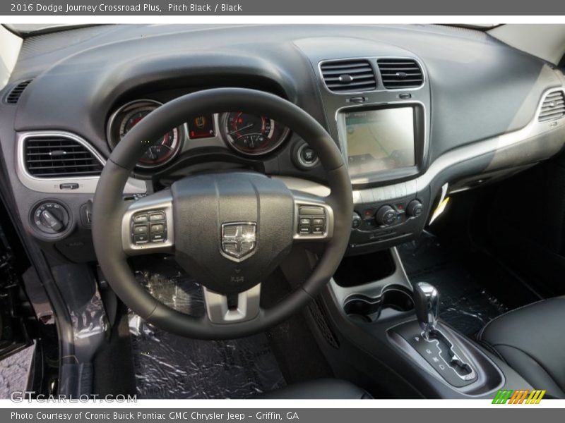 Pitch Black / Black 2016 Dodge Journey Crossroad Plus