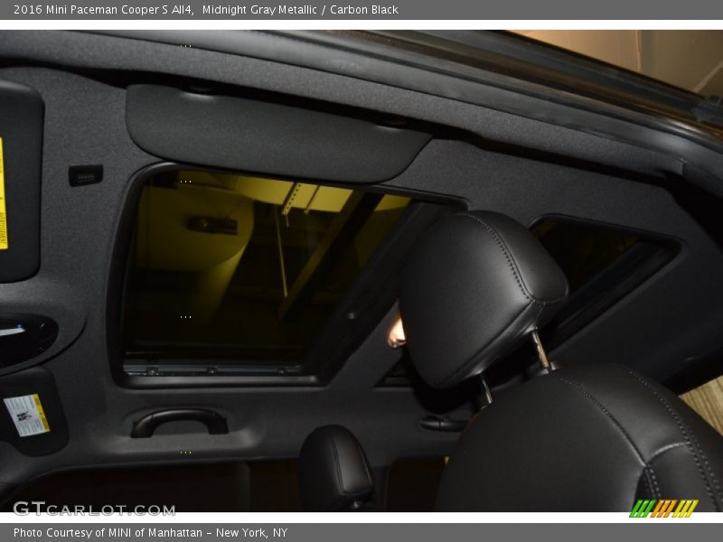 Midnight Gray Metallic / Carbon Black 2016 Mini Paceman Cooper S All4