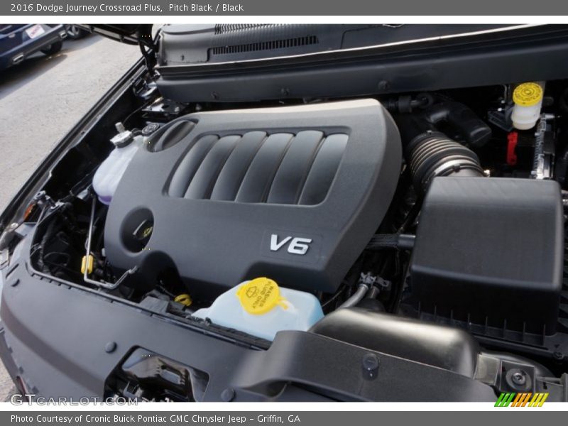 Pitch Black / Black 2016 Dodge Journey Crossroad Plus