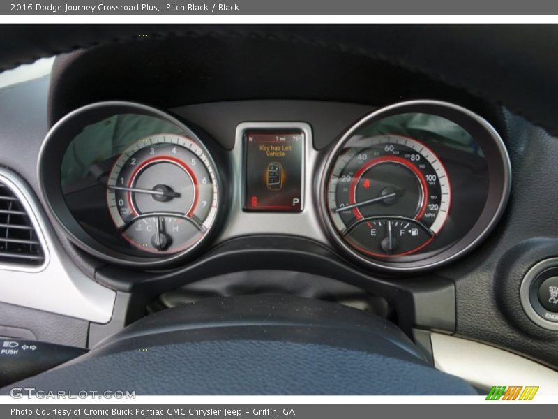 Pitch Black / Black 2016 Dodge Journey Crossroad Plus