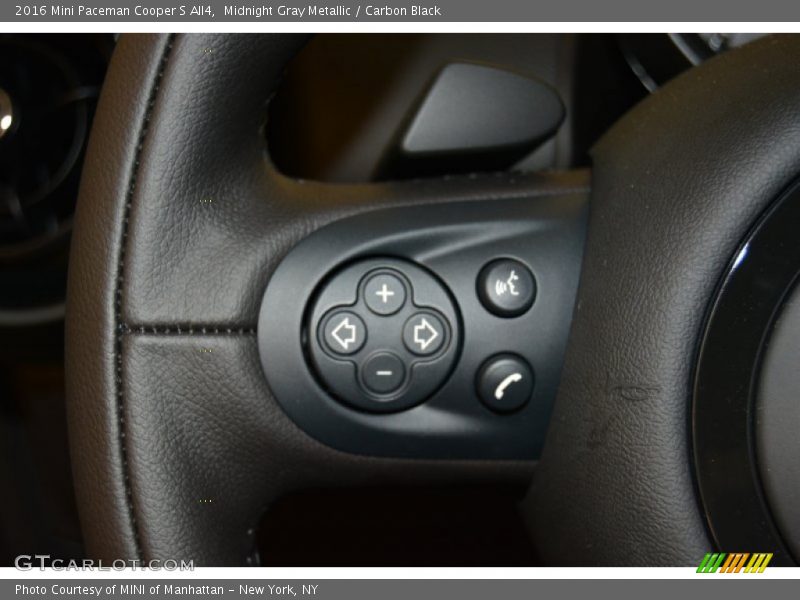 Controls of 2016 Paceman Cooper S All4