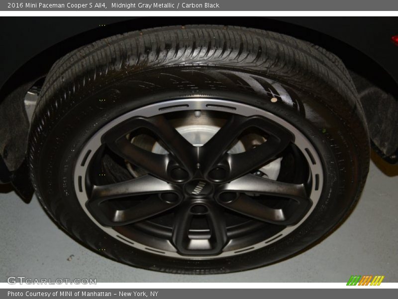 Midnight Gray Metallic / Carbon Black 2016 Mini Paceman Cooper S All4