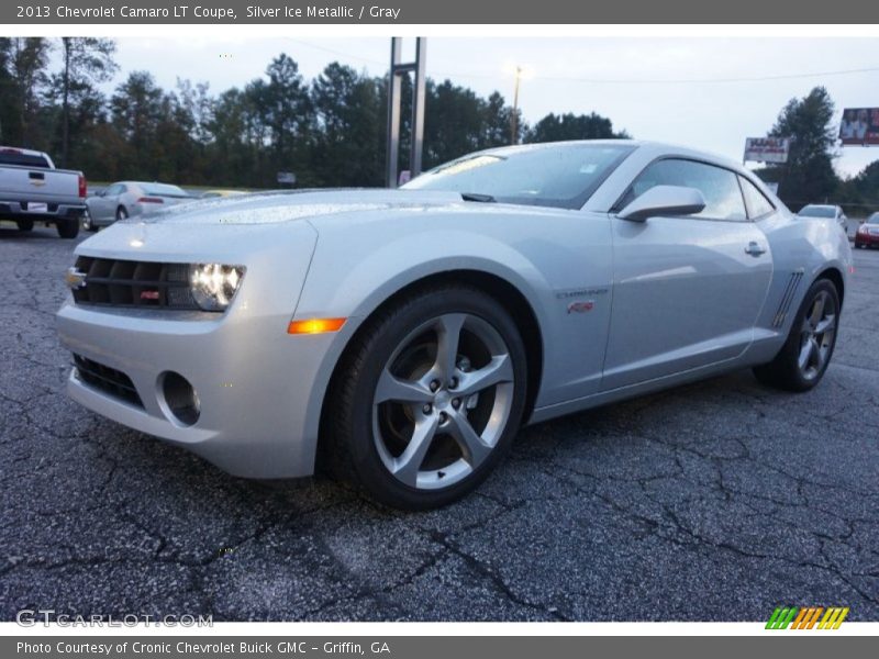 Silver Ice Metallic / Gray 2013 Chevrolet Camaro LT Coupe
