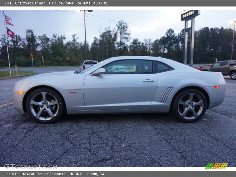Silver Ice Metallic / Gray 2013 Chevrolet Camaro LT Coupe