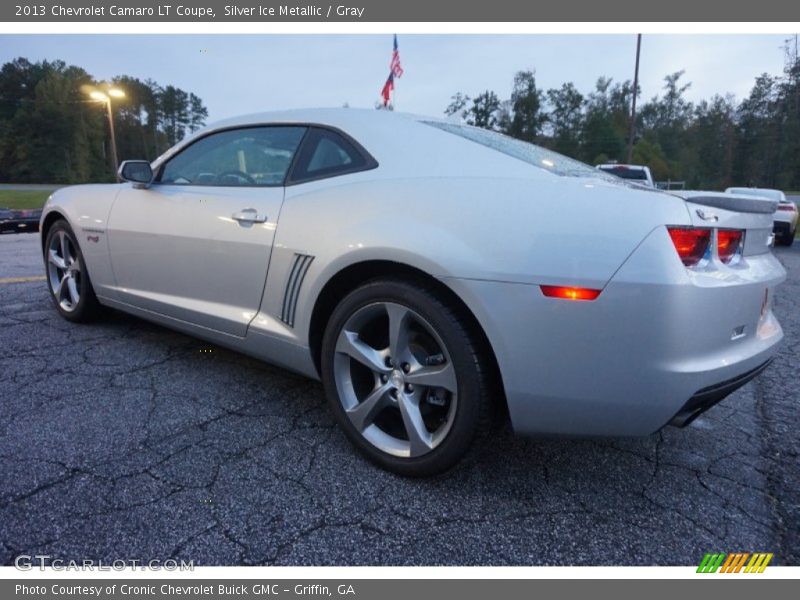 Silver Ice Metallic / Gray 2013 Chevrolet Camaro LT Coupe