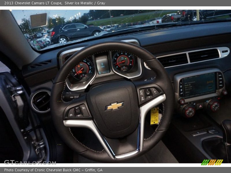 Silver Ice Metallic / Gray 2013 Chevrolet Camaro LT Coupe