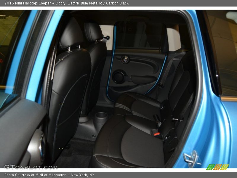 Electric Blue Metallic / Carbon Black 2016 Mini Hardtop Cooper 4 Door