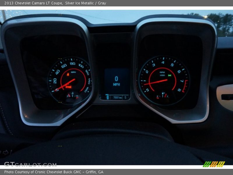 Silver Ice Metallic / Gray 2013 Chevrolet Camaro LT Coupe