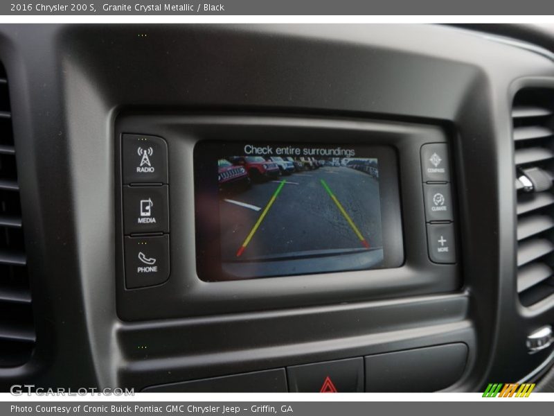 Granite Crystal Metallic / Black 2016 Chrysler 200 S