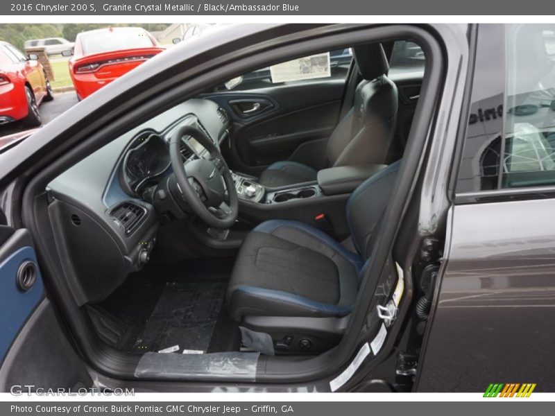  2016 200 S Black/Ambassador Blue Interior