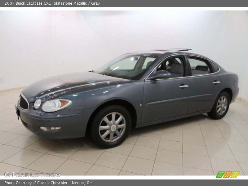 Slatestone Metallic / Gray 2007 Buick LaCrosse CXL