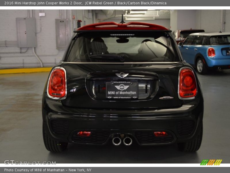 JCW Rebel Green / Black/Carbon Black/Dinamica 2016 Mini Hardtop John Cooper Works 2 Door