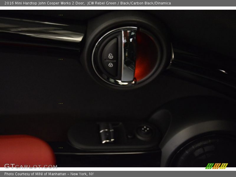JCW Rebel Green / Black/Carbon Black/Dinamica 2016 Mini Hardtop John Cooper Works 2 Door