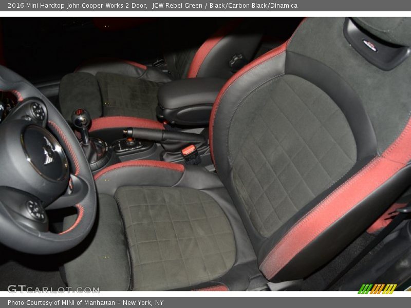 Front Seat of 2016 Hardtop John Cooper Works 2 Door