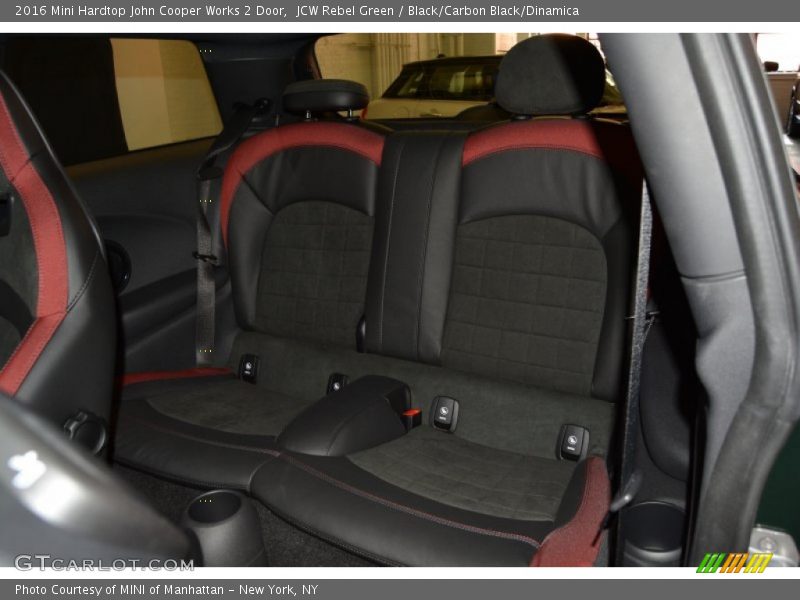 Rear Seat of 2016 Hardtop John Cooper Works 2 Door