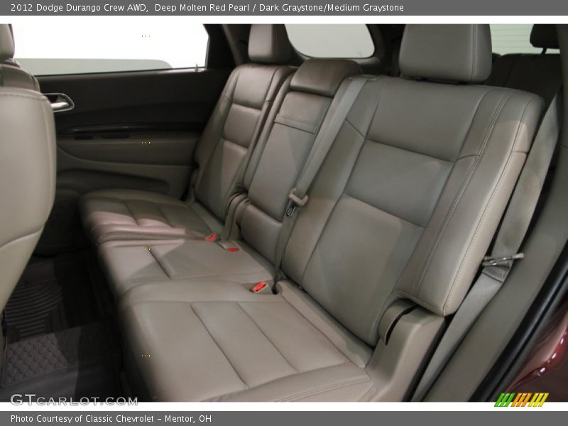 Deep Molten Red Pearl / Dark Graystone/Medium Graystone 2012 Dodge Durango Crew AWD
