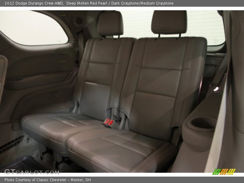 Deep Molten Red Pearl / Dark Graystone/Medium Graystone 2012 Dodge Durango Crew AWD