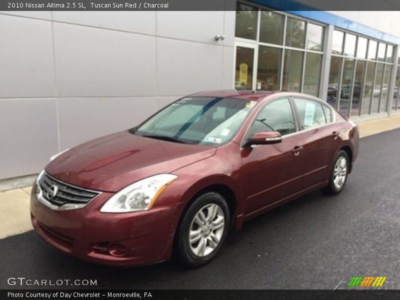 Tuscan Sun Red / Charcoal 2010 Nissan Altima 2.5 SL
