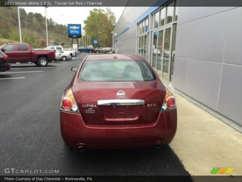 Tuscan Sun Red / Charcoal 2010 Nissan Altima 2.5 SL