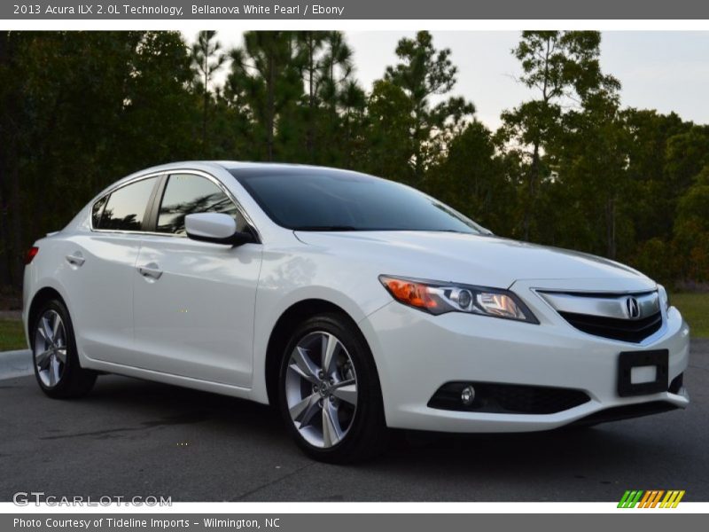 Bellanova White Pearl / Ebony 2013 Acura ILX 2.0L Technology