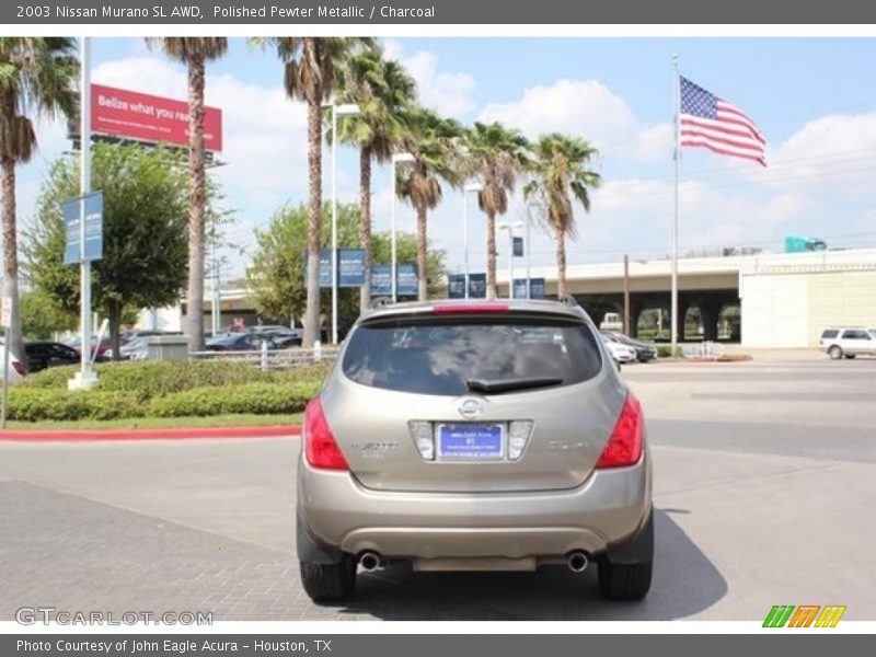 Polished Pewter Metallic / Charcoal 2003 Nissan Murano SL AWD