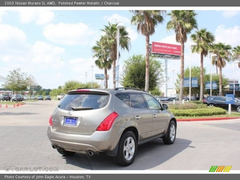 Polished Pewter Metallic / Charcoal 2003 Nissan Murano SL AWD