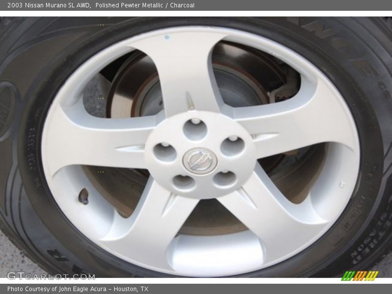 Polished Pewter Metallic / Charcoal 2003 Nissan Murano SL AWD