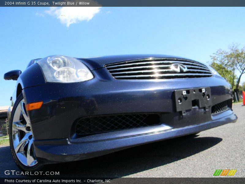 Twilight Blue / Willow 2004 Infiniti G 35 Coupe