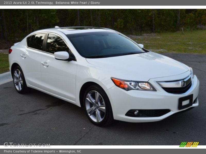 Bellanova White Pearl / Ebony 2013 Acura ILX 2.0L Technology