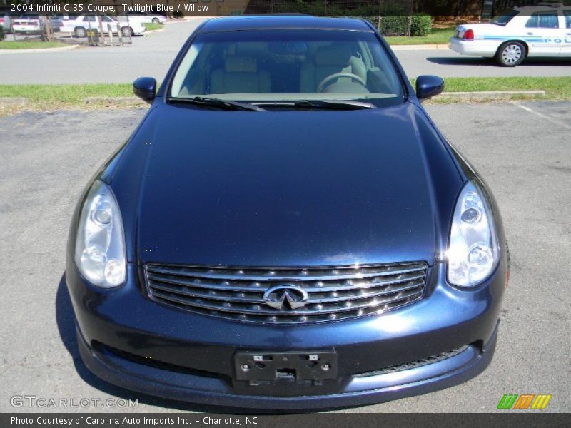 Twilight Blue / Willow 2004 Infiniti G 35 Coupe