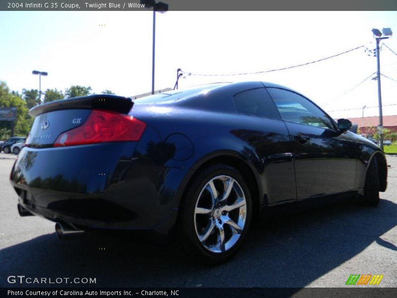Twilight Blue / Willow 2004 Infiniti G 35 Coupe