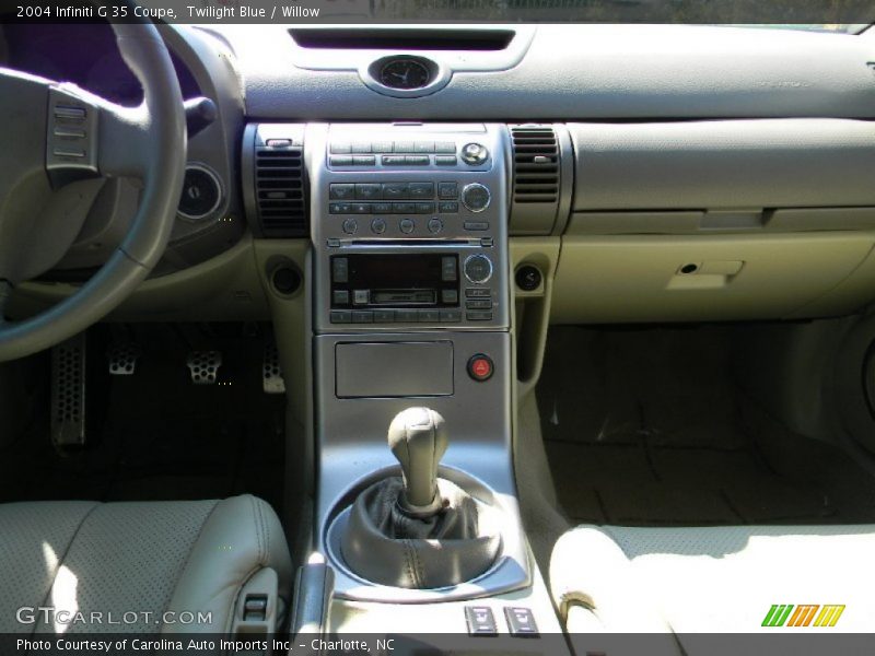 Twilight Blue / Willow 2004 Infiniti G 35 Coupe