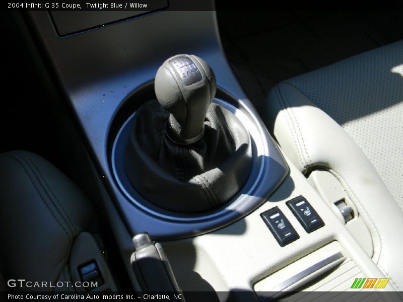 Twilight Blue / Willow 2004 Infiniti G 35 Coupe