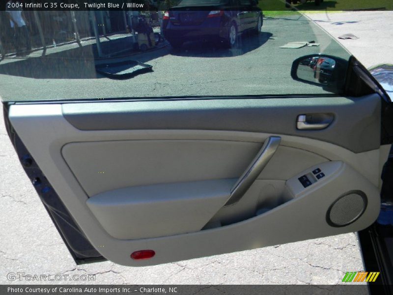 Twilight Blue / Willow 2004 Infiniti G 35 Coupe
