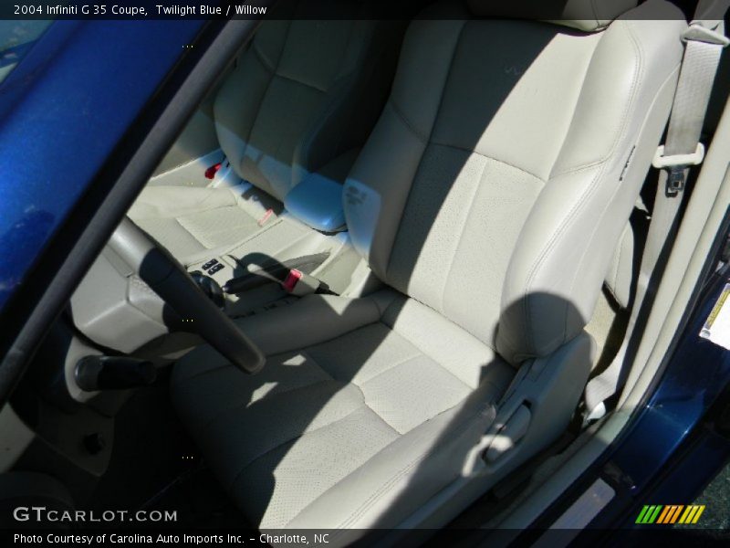 Twilight Blue / Willow 2004 Infiniti G 35 Coupe