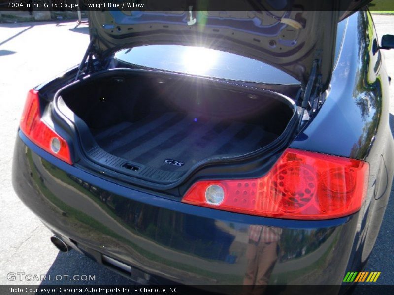 Twilight Blue / Willow 2004 Infiniti G 35 Coupe
