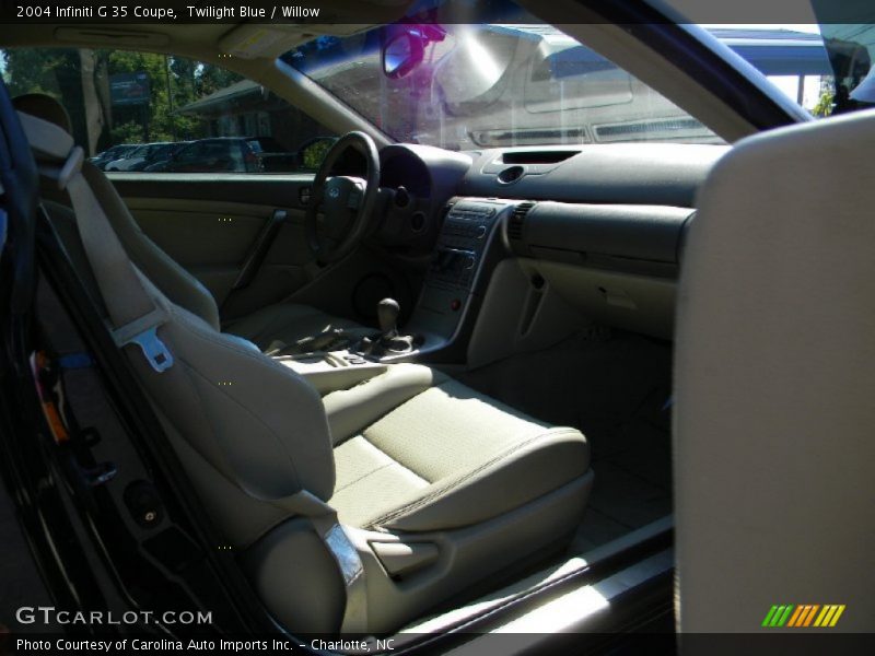 Twilight Blue / Willow 2004 Infiniti G 35 Coupe