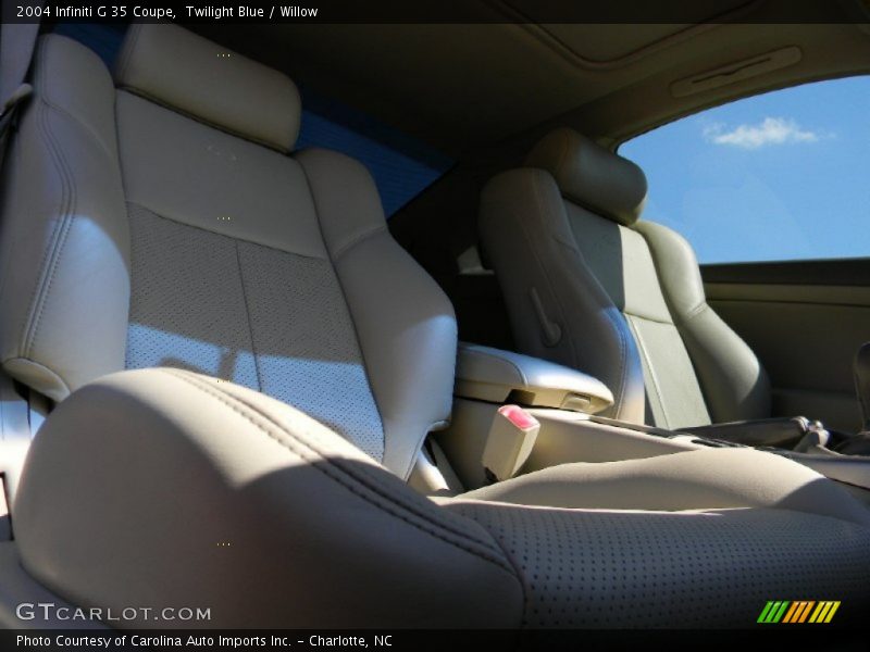 Twilight Blue / Willow 2004 Infiniti G 35 Coupe