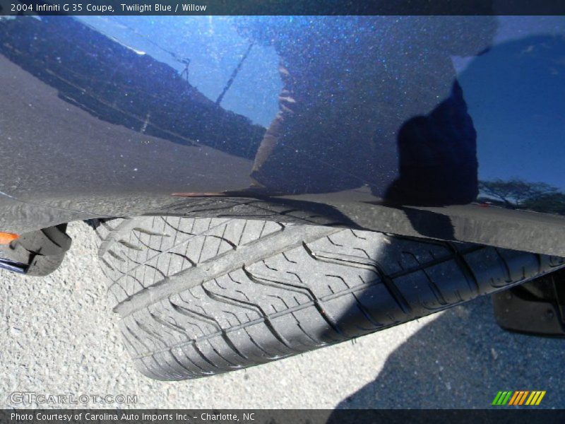 Twilight Blue / Willow 2004 Infiniti G 35 Coupe