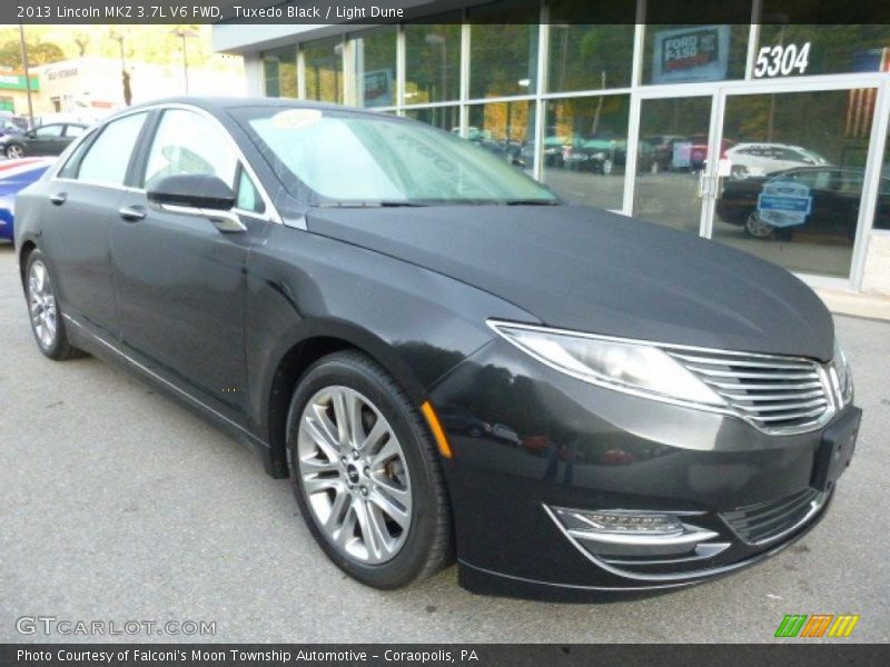 Tuxedo Black / Light Dune 2013 Lincoln MKZ 3.7L V6 FWD