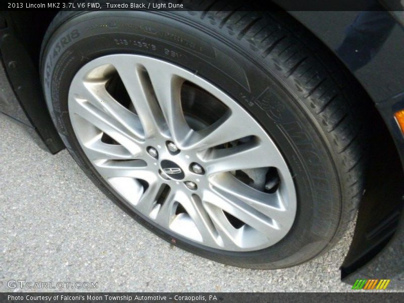 Tuxedo Black / Light Dune 2013 Lincoln MKZ 3.7L V6 FWD