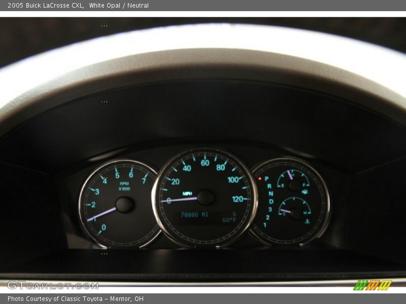 White Opal / Neutral 2005 Buick LaCrosse CXL
