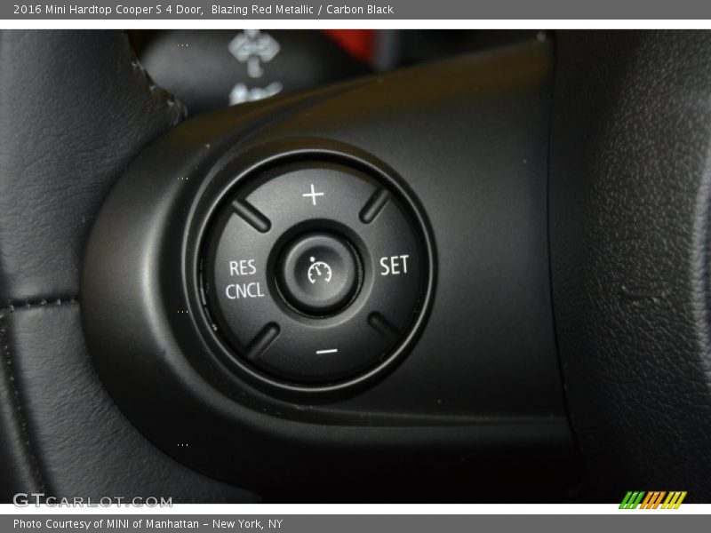 Controls of 2016 Hardtop Cooper S 4 Door