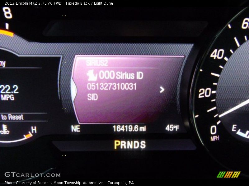 Tuxedo Black / Light Dune 2013 Lincoln MKZ 3.7L V6 FWD