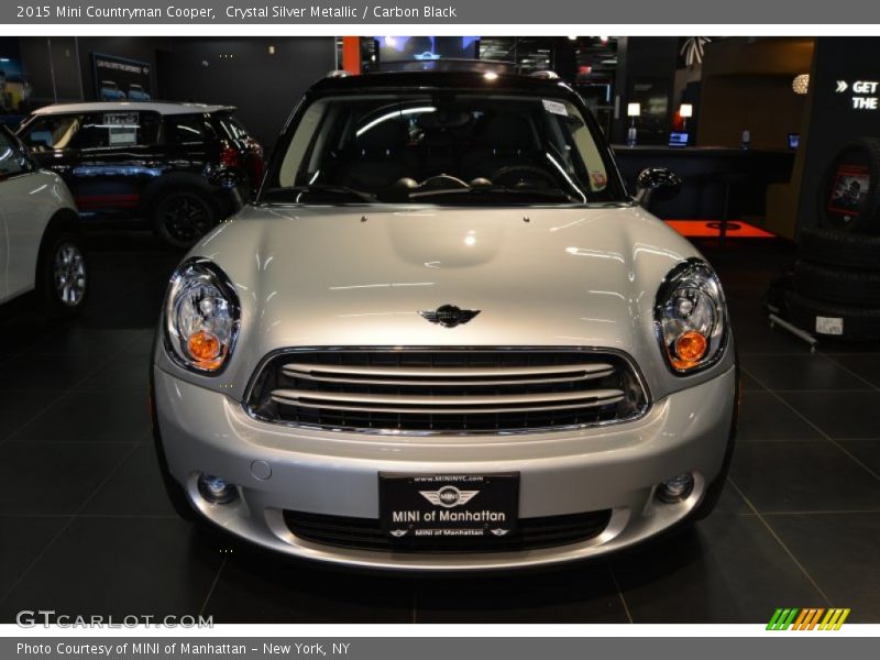 Crystal Silver Metallic / Carbon Black 2015 Mini Countryman Cooper